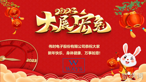 替换词2023年新年祝福